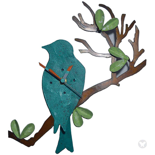Oxidos Bird on Branch Clock