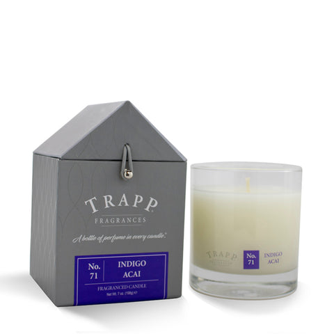 No. 71 Indigo Acai Trapp Candle – Soil Home & Garden