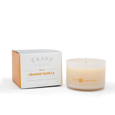 No. 4 Orange Vanilla Trapp Candle